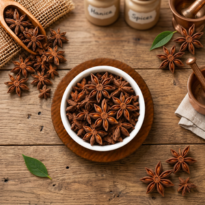 Anís estrellado vietnamita entero, especias secas de primera calidad, anís estrellado natural, condimento aromático para cocinar alimentos - Product Image 2