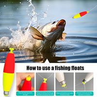 Flotteur de pêche en mousse lestée en gros bouée de pêche Bobber pour bouchons de pêche d'eau douce et d'eau salée pour Crappie Panfish Catfish