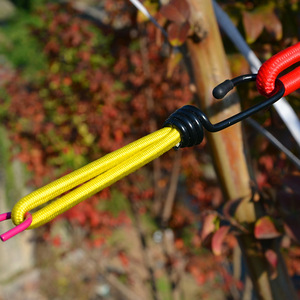 6Mm Cao Su Cao Su Thép Đàn Hồi Bungee Tie Với Móc Thép Không Gỉ Căng Thẳng Chống Rung & Giữ An Toàn Cho Ngoài Trời - Product Image 4