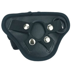 Verstellbarer SM-Gürtel für Erwachsene, Lesben-<span class=keywords><strong>Strap</strong></span>-On aus Leder, Dildo-Höschen, Bondage-Ausrüstung, 100% Wasserdichtes PU-Material, Schwarz - Product Image 1