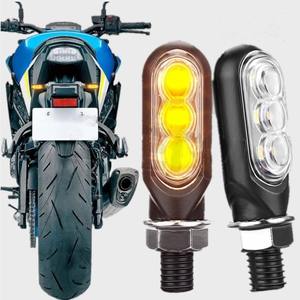 Luz Intermitente LED Mini Impermeable para Motocicleta, Indicador Trasero Universal de 3 LED - Product Image 2