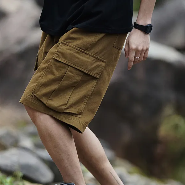 New Arrival High Quality Casual Fashion Custom Quick Dry High Streetwear Mens Cargo Shorts
