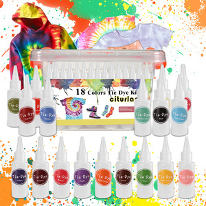 Kit de teñido ecológico para principiantes, set de teñido de ropa DIY con tintes lavables para tela y accesorios - Product Image 3