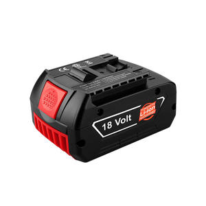 Batería para Herramientas Eléctricas <span class=keywords><strong>de</strong></span> 18V Recargable <span class=keywords><strong>de</strong></span> Gran Capacidad <span class=keywords><strong>de</strong></span> Litio para Llaves <span class=keywords><strong>de</strong></span> <span class=keywords><strong>Impacto</strong></span> y Taladros Eléctricos, Accesorios Negros - Product Image 1