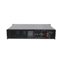 Amplificateur XLR Neutrik Speakon 2x300W/2x200W 2U avec DC, court, thermique et protection contre les surcharges pour système de sonorisation et diffusion