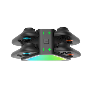 HBS-2801 pour <span class=keywords><strong>Switch</strong></span> 2 4in1 Controller Charging <span class=keywords><strong>Dock</strong></span> Avec RGB Light Charging Grip Station Chargeur Stand pour NS2 - Product Image 2