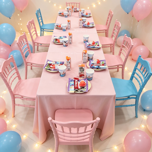 Sinoperfect Event Wedding Furniture <b>White</b> Children Kiddies Resin <b>Plastic</b> <b>Chairs</b> Tiffanie for Banquet Party - Product Image 6