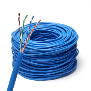 Cavo LAN UTP Solido Shibei CAT6A all'ingrosso per fabbriche, 4 coppie 8 fili, rame senza ossigeno, rivestimento in PVC, <span class=keywords><strong>Ethernet</strong></span> 10 Gbps - Product Image 1