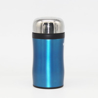 Recipiente Térmico para Alimentos Personalizado, Hermético, de Acero Inoxidable, con Aislamiento al Vacío, de Doble Pared, con Cuchara Plegable