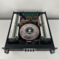 Amplificateur de puissance analogique 4CH Z4800 de marque allemande, haute puissance 3200W, corps métallique, audio haute résolution, design durable pour la scène professionnelle