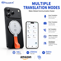 Dispositif de traduction X9, 146 langues, conversation bidirectionnelle, traduction de photos et de textes, appels vocaux hors ligne pour les salons professionnels et les réunions