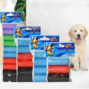 जूस पेट आउटडोर निर्माता ठोस रंग डिग्रेडेबल डॉगी पूप बैग कम्पोस्टेबल डॉग पूप बैग कुत्ते अपशिष्ट बैग - Product Image 6