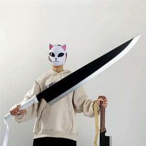 <span class=keywords><strong>BLEACH</strong></span> Kurosaki Ichigo Zanpakutou Tensa <span class=keywords><strong>Zangetsu</strong></span> Katana ดาบของเล่นแอนิเมชั่น - Product Image 5