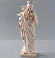 Statues religieuses en résine personnalisées, statue de la Vierge Marie pour la maison et le jardin, statue catholique