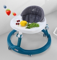 Venta caliente Easy-Foldable Baby Walker Anti-Rollover Silla para niños pequeños Juguete de plástico multifunción para niños