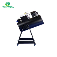 Machine à neige artificielle Winwell W-D066 600W pour extérieur et intérieur, Noël, mariage, fête, avec télécommande DMX512