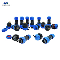 SP11 SP13 SP17 SP21 SP29 2 3 4 5 6 7 9 12 broches IP68 étanche SP1310 SP1311 SP1312 connecteur de panneau