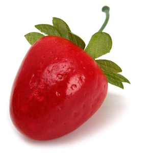 Khổng Lồ Khổng Lồ 8 Inch Cao Faux Nhân Tạo Trái Cây Dâu Tây Trang Trí Bọt Nhựa Dâu Tây - Product Image 5