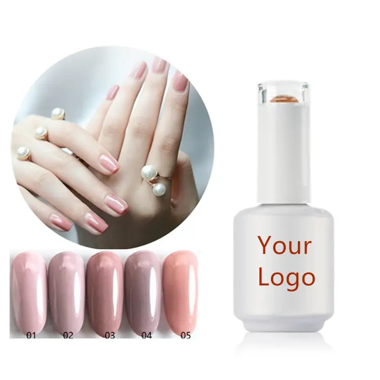 New nail polish suppliers Long Lasting Nail pink color UV gel Polish Soak Off polish