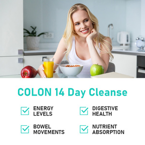 Cápsulas de Limpieza de Colon de Alta Calidad de 14 Días con Polvo de Linaza, Apoya Niveles Saludables de Energía y Pérdida de Peso, Suplemento Dietético - Product Image 3