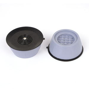 Almohadillas de plástico para pies de lavadora, amortiguadoras de vibraciones, antideslizantes, grandes de 9 cm, pequeñas de 8 cm, para refrigerador y lavadora - Product Image 2