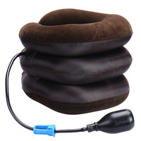 Dispositif de traction cervicale gonflable portable pour usage domestique, soutien de la nuque efficace pour la prévention de la cyphose, garantie 1 an