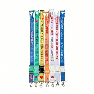 Custom <b>Polyester</b> <b>Lanyards</b> Eco-Friendly Recycled PET <b>Lanyard</b> | Customizable Color & Logo | Sustainable Corporate Gift - Product Image 4