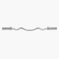 Barre EZ Curl de 1200 mm, 9 kg, avec manchon de 50 mm, barre de musculation en chrome dur pour la musculation à domicile, entraînement de force - Description du produit