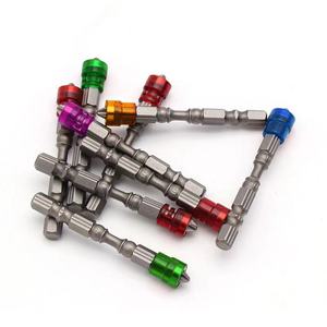 Jeu de 5 embouts croisés de cercle magnétique de couleur matérielle S2, tournevis magnétique - Product Image 5