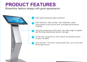 Bigbull 32-inch k-loại LCD tương tác kỹ thuật số biển màn hình quảng cáo trong nhà phương tiện truyền thông hiển thị đứng kiốt cửa hàng bán lẻ - Product Image 2