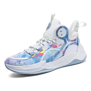 Chaussures de <span class=keywords><strong>basket</strong></span>-ball hautes pour hommes et femmes, tendance <span class=keywords><strong>2023</strong></span> - Toutes saisons, empeigne en mesh - Product Image 3