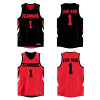 2526 Kaos Jersey Pria 100% Serat Bambu Bernapas Cepat Kering Menyerap Keringat Rompi Basket Cetak Digital Nama Tim Nomor