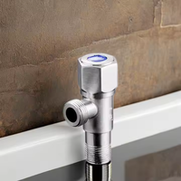 Robinet d'angle en acier inoxydable pour eau chaude et froide, anti-explosion, accessoires pour salle de bain, cuisine, hôtels, toilettes, salles de douche