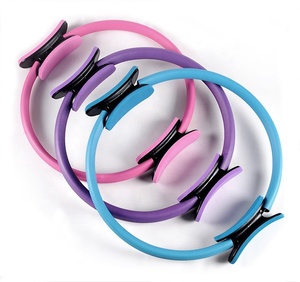 Cercle de <span class=keywords><strong>Pilates</strong></span> Fitness de 14 pouces, <span class=keywords><strong>anneau</strong></span> de <span class=keywords><strong>Pilates</strong></span> pour travailler la tonification des cuisses intérieures, des <span class=keywords><strong>bras</strong></span> et du tronc - Product Image 4