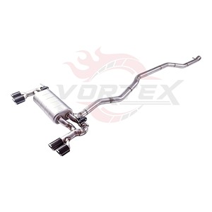 Échappement Valvetronic en acier inoxydable Vortex pour BMW F22 218i 220i 2014-2024, embouts en carbone Catback - Product Image 3