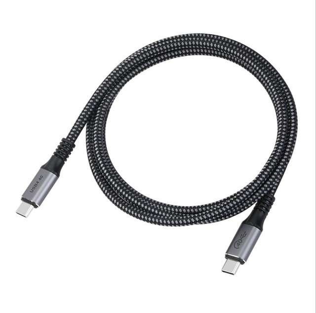 USB4 40Gbps 100W 240w 4K Thundbolt 3 HD Video Full Feature Function Cable USB 3.2 Gen 2 Male to Male USB4 Type C Cable