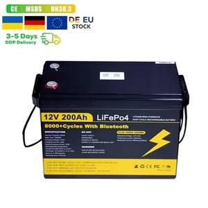 Baterías de Iones de Litio en Stock en la UE SIN IMPUESTOS, Paquete de Baterías para Almacenamiento de Energía Doméstica 100ah 200ah 300ah, Batería de Litio 12v 24v Lifepo4 - Product Image 1