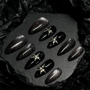 <span class=keywords><strong>Uñas</strong></span> Postizas <span class=keywords><strong>Cuadradas</strong></span> Medianas con Diseño de Mármol ABS, Reutilizables, Ecológicas, Caja Personalizada, MOQ Bajo, Venta al Por Mayor - Product Image 4