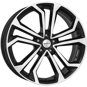 CERCHI in LEGA TA Dark 8x19 5x108 ET 42.5 <b>BLACK</b>/<b>POLISHED</b> - Product Image 1