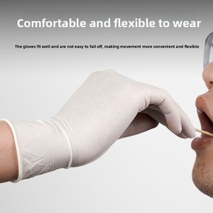 <span class=keywords><strong>Gants</strong></span> de sécurité jetables de qualité médicale <span class=keywords><strong>Gants</strong></span> en nitrile blanc <span class=keywords><strong>pour</strong></span> les <span class=keywords><strong>soins</strong></span> médicaux Examen chirurgical dentaire - Product Image 4