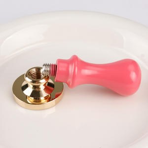 Свадебное приглашение, печать с воском, мини ручка макарона, печать с воском, печать с персонализированным логотипом на заказ, деревянный металлический штамп - Product Image 4