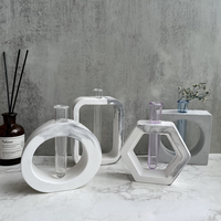Moule en silicone 3D pour vase, pour la coulée de résine époxy, décoration artisanale pour la maison et le jardin, antiadhésif, réutilisable, bricolage, moule pour pot de fleurs