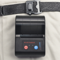 Printer Barcode, Printer Mini portabel bluetooth Usb 58mm 2 inci