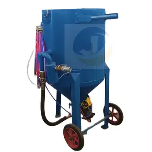 Mobile open type sandblasting equipment