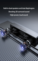Haut-parleurs de barre de son tv bluetooth V5.1 de 20W