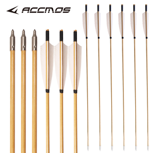 Frecce <span class=keywords><strong>in</strong></span> <span class=keywords><strong>legno</strong></span> fatte a mano da 33 pollici con 5 "piume di tacchino frecce di <span class=keywords><strong>legno</strong></span> per tiro con l'arco 20-50 libbre - Product Image 1