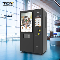 TCN OEM/ODM Máquina expendedora personalizable Sistema de pago múltiple Máquina Expendedora de café helado de autoservicio