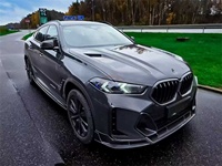 Kit de Carrocería de Fibra de Carbono Seca Estilo PK de Alta Calidad para BMW X6 G06 LCI: Lip Delantero, Faldones Laterales, Difusor Trasero, Alerón, Capó y Tubo de Escape
