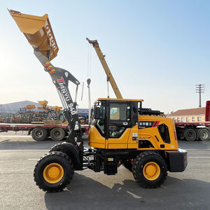 कारखाने की कीमत बड़ी क्षमता व्हील लोडर 1 से 3 टन लंबी पहुंच बूम चार पहिया ड्राइव लोडर - Product Image 3