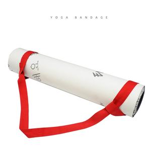 150*4cm Personnalisé Réglable Coton ou polyester Sangle imprimé meilleure qualité de remise en forme tapis de yoga sangle anneau D - Product Image 2